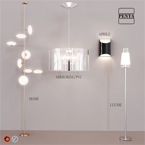 Pentalight lighting set